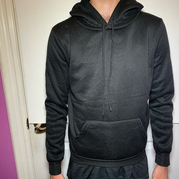 Black Reflective Angle Wing Hoodie - Picture 2 of 3
